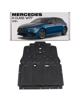 MERCEDES A-CLASS W177 2018+ PIASTRA PROTEZIONE PER MOTORE A2475202600 (Cod. AP-3654-2822B_A4x4)