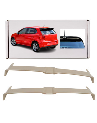 VOLKSWAGEN POLO MK5 V 2011-2018 SPOILER PORTELLONE POSTERIORE (Cod. AP-519D-888DB_A4x4)