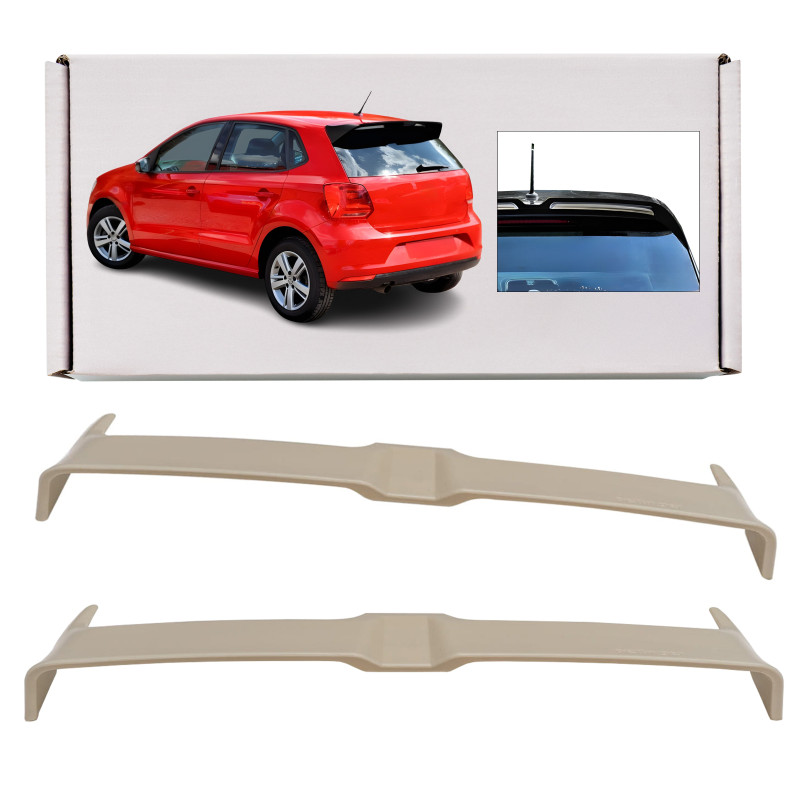 VOLKSWAGEN POLO MK5 V 2011-2018 SPOILER PORTELLONE POSTERIORE (Cod. AP-519D-888DB_A4x4)