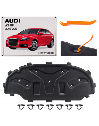 AUDI A3 8P 2008-2013 PANNELLO FONOASSORBENTE COFANO 8P0863825L (Cod. AP-1589-763A2_A4x4)