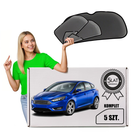 FORD FOCUS MK3 III 2010-2018 HATCHBACK TENDINE PARASOLE (Cod. AP-D1E5-2732D_A4x4)