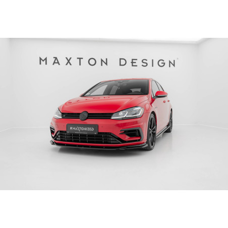 SPLITTER ANTERIORE V.9 Volkswagen Golf R / R-Line Mk7 Facelift (Cod. M-VW-GO-7F-R-FD9G)