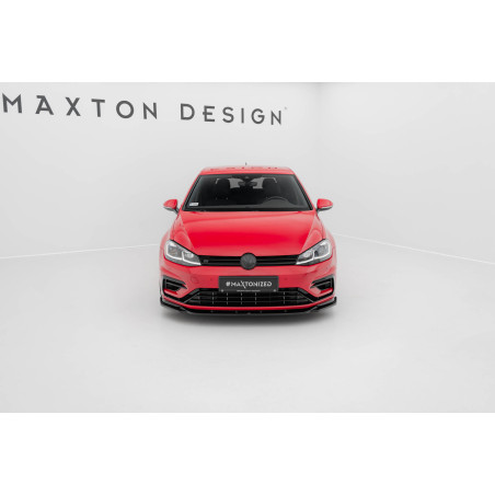 SPLITTER ANTERIORE V.9 Volkswagen Golf R / R-Line Mk7 Facelift (Cod. M-VW-GO-7F-R-FD9G)