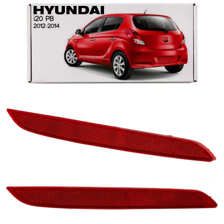 HYUNDAI I20 E 2012-2014 RESTYLING CATARIFRANGENTE POSTERIORE PARAURTI SINISTRO 924051J500 (Cod. AP-1