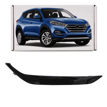 HYUNDAI TUCSON III TL 2015-2018 PRE-RESTYLING MODANATURA ANTERIORE PARAURTI PER LED DESTRA 86528D701