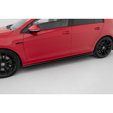 Diffusori minigonne V.4 Volkswagen Golf R / R-Line Mk7 Facelift (Cod. M-VW-GO-7F-R-SD4G)