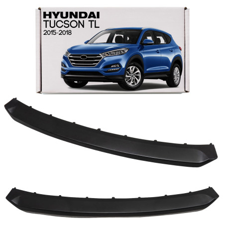 HYUNDAI TUCSON III TL 2015-2018 PRE-RESTYLING MODANATURA SPOILER ANTERIORE PARAURTI 86565D7100 (Cod.