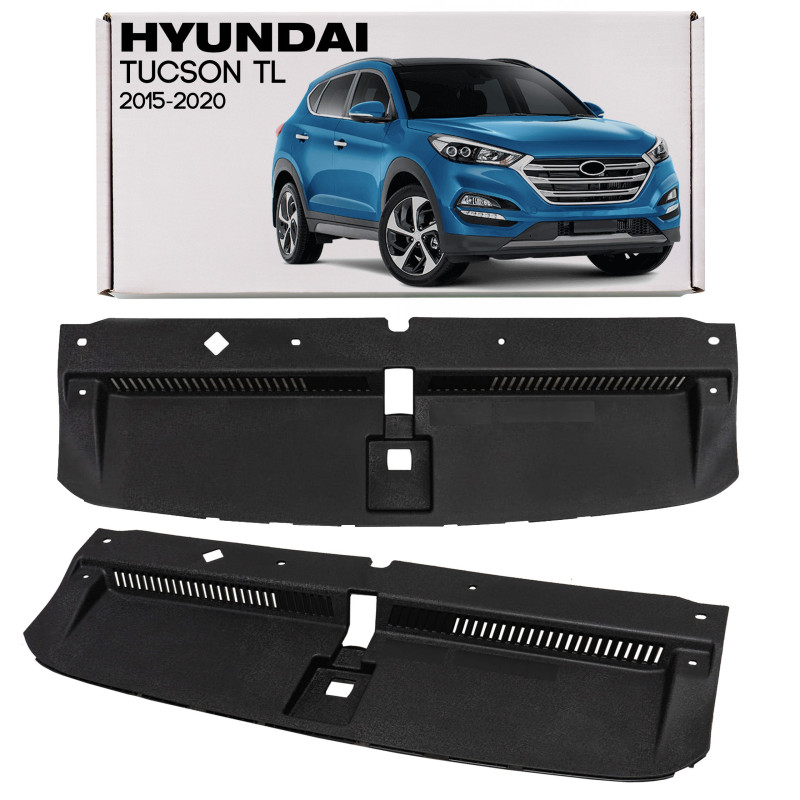 HYUNDAI TUCSON III TL 2015-2020 SUPERIORE PROTEZIONE PANNELLO FRONTALE ANTERIORE 86342-D7000 (Cod. A