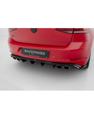 Sottoparaurti posteriore V.3 Volkswagen Golf R Mk7 Facelift (Cod. M-VW-GO-7F-R-RS3G)
