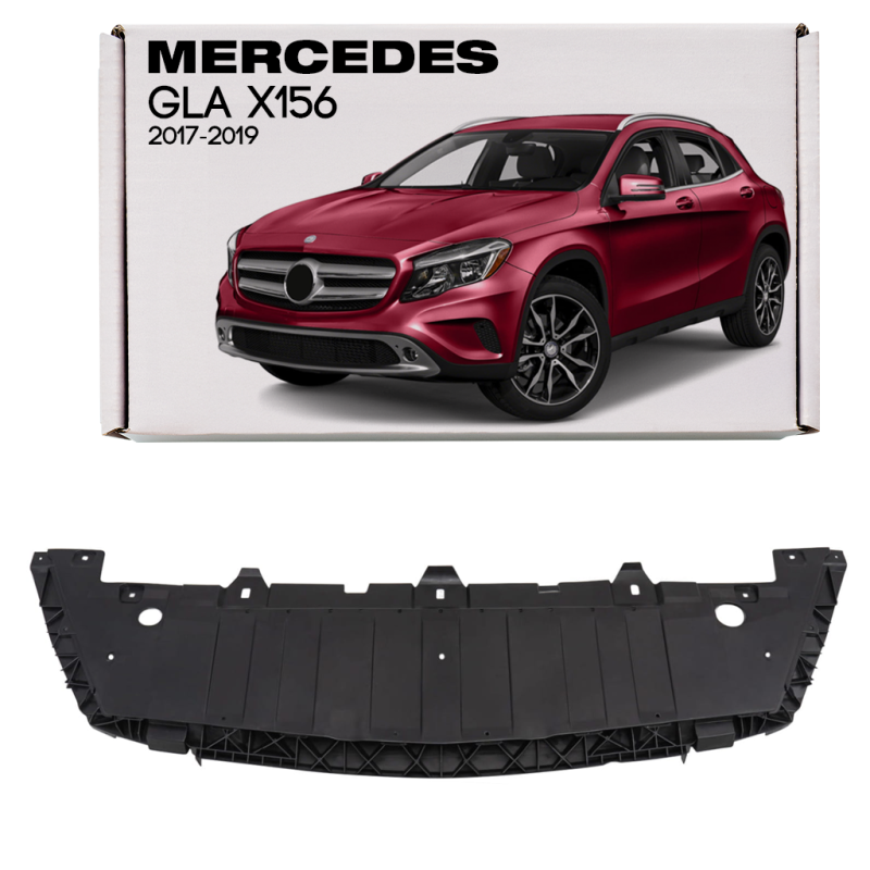 MERCEDES GLA X156 2017-2019 RESTYLING PROTEZIONE PIASTRA PER ANTERIORE PARAURTI A1568853600 (Cod. AP