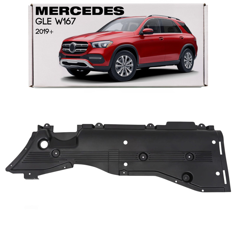 MERCEDES GLE W167 2019+ PROTEZIONE SOTTOSCOCCA ANTERIORE SINISTRA A1676803300 (Cod. AP-420F-92945_A4