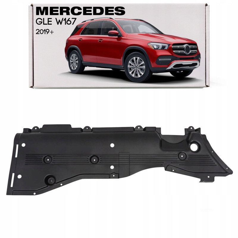 MERCEDES GLE W167 2019+ PROTEZIONE SOTTOSCOCCA ANTERIORE DESTRA A1676803200 (Cod. AP-2CCB-101F0_A4x4