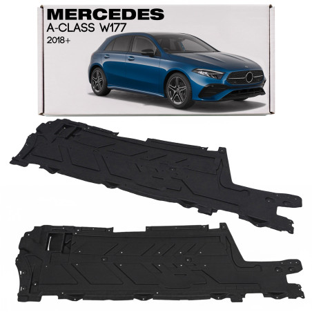 MERCEDES A-CLASS W177 2018+ IN TESSUTO PROTEZIONE SOTTOSCOCCA DESTRA A1776808603 (Cod. AP-6381-340D5