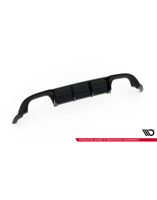 Sottoparaurti posteriore V.3 Volkswagen Golf R Mk7 Facelift (Cod. M-VW-GO-7F-R-RS3G)