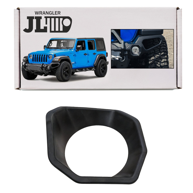 JEEP WRANGLER JL 2018+ SINISTRA GRIGLIA FENDINEBBIA TAPPO PER PARAURTI HUNTER (Cod. AP-1FF3-3724B_A4