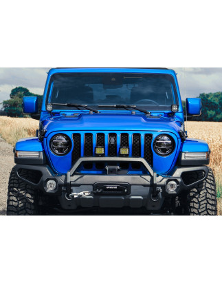 JEEP WRANGLER JL 2018+ DESTRA GRIGLIA FENDINEBBIA TAPPO PER PARAURTI HUNTER (Cod. AP-1F2B-932FE_A4x4