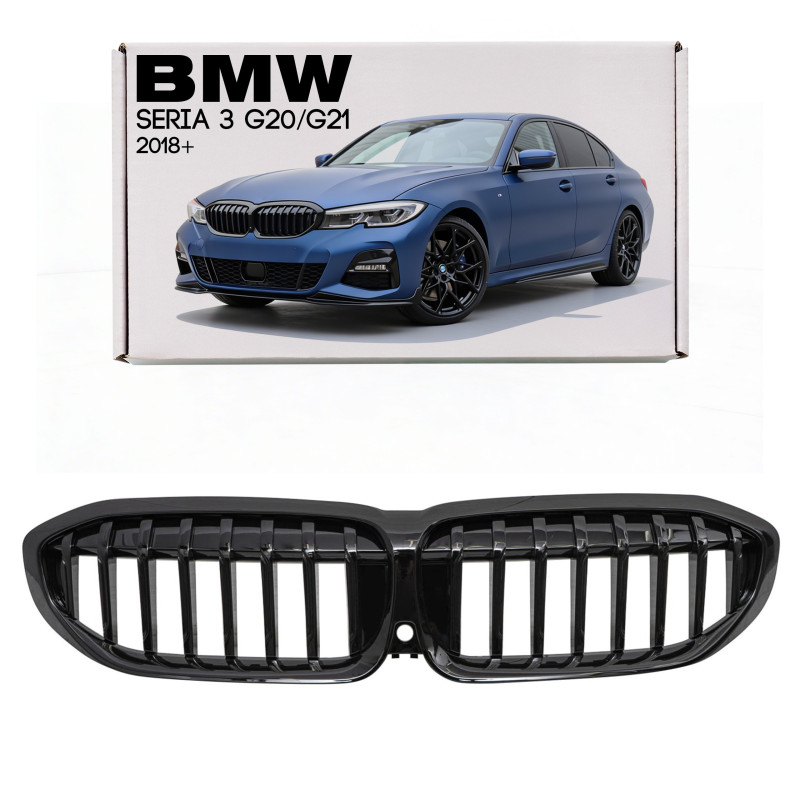 BMW SERIA 3 G20 G21 2018+ MASCHERINA DOPPIO RENE M PACCHETTO MASCHERINA CON TELECAMERA 51138072086 (