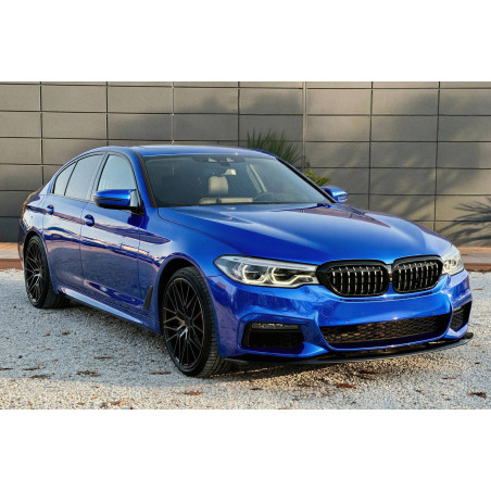 BMW SERIA 5 G30 2017-2020 PRE-RESTYLING TUNING MASCHERINA ANTERIORE CROMATO MASCHERINA DOPPIO RENE (