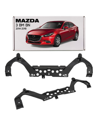 MAZDA 3 III BM BN 2014-2018 INFERIORE RINFORZO ANTERIORE PARAURTI BHN1500S0B (Cod. AP-3146-23035_A4x