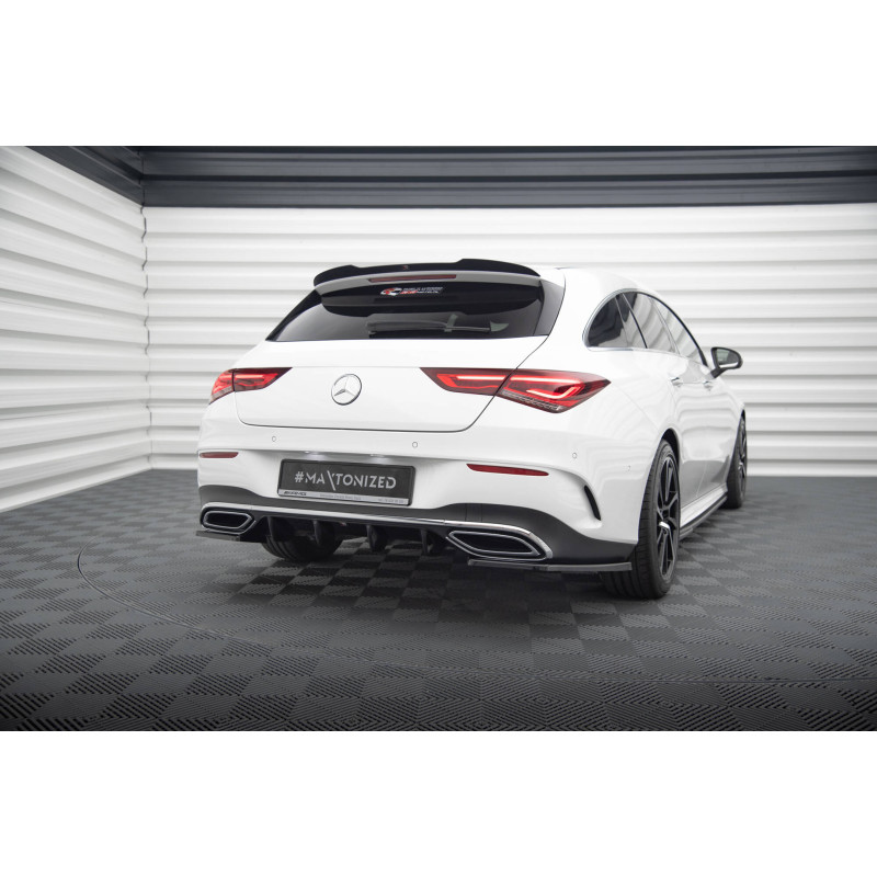 Sottoparaurti posteriore Mercedes-Benz CLA  AMG-Line X118 (Cod. M-ME-CLA-118-AMGLINE-ES-RS1G)