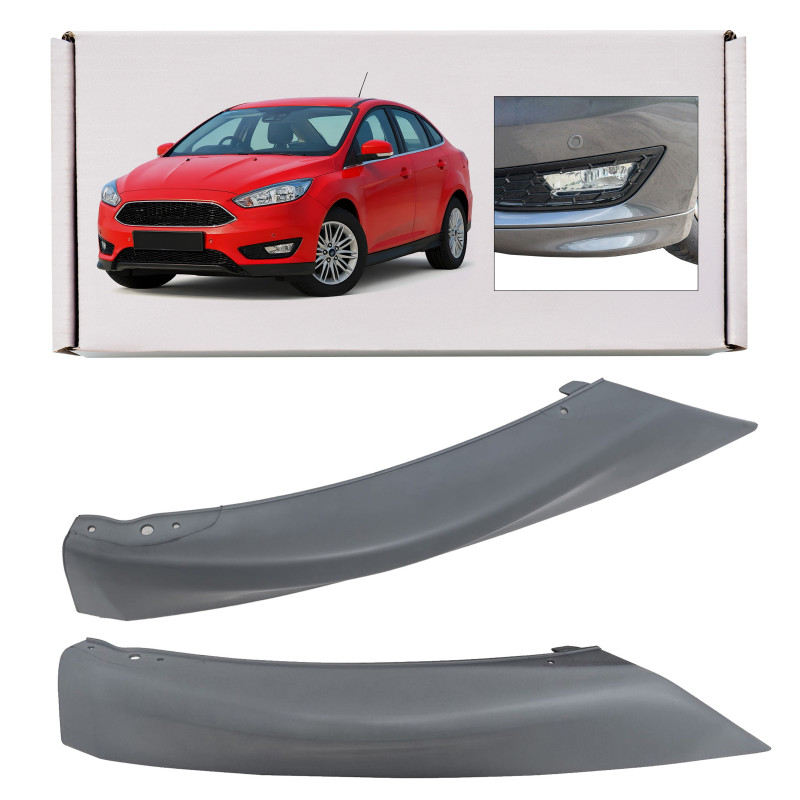 FORD FOCUS MK3 III ST 2014-2018 RESTYLING SPOILER ANTERIORE PARAURTI SINISTRA F1EJ17627A1 (Cod. AP-0