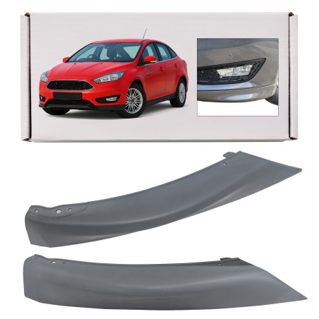 FORD FOCUS MK3 III ST 2014-2018 RESTYLING SPOILER ANTERIORE PARAURTI SINISTRA F1EJ17627A1 (Cod. AP-0