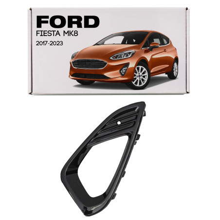 FORD FIESTA MK8 VIII 2017-2023 GRIGLIA ANTERIORE PARAURTI SINISTRA H1BB15B217A1 (Cod. AP-204D-11980_
