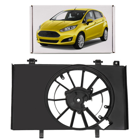 FORD FIESTA MK7 VII 2008-2017 ALLOGGIAMENTO VENTOLA RADIATORE ZJ3615025 (Cod. AP-51CF-9717D_A4x4)