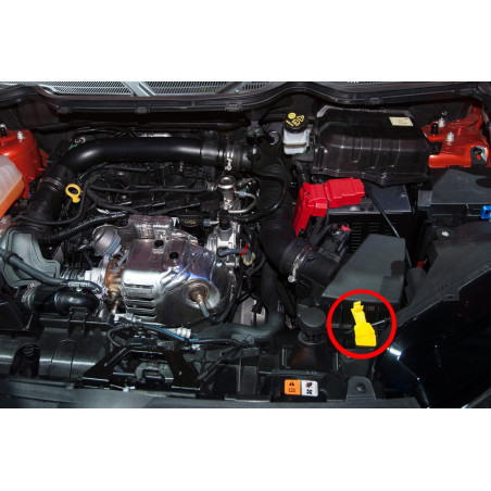 FORD KA MK3 III 2014-2020 SUPPORTO SUPPORTO COFANO 1763358 (Cod. AP-20E2-372E3_A4x4)