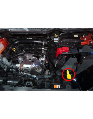 FORD KA MK3 III 2014-2020 SUPPORTO SUPPORTO COFANO 1763358 (Cod. AP-20E2-372E3_A4x4)