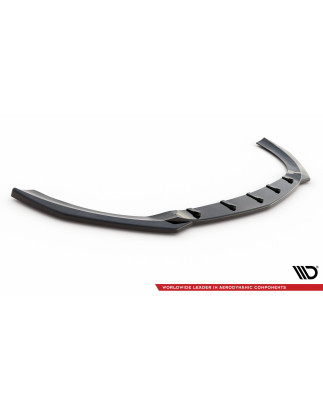 SPLITTER ANTERIORE V.1 Mercedes-Benz CLA A35 AMG / AMG-Line C118 (Cod. M-ME-CLA-118-AMGLINE-FD1G)
