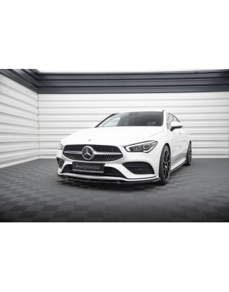 SPLITTER ANTERIORE V.2 Mercedes-Benz CLA A35 AMG / AMG-Line C118 (Cod. M-ME-CLA-118-AMGLINE-FD2G)
