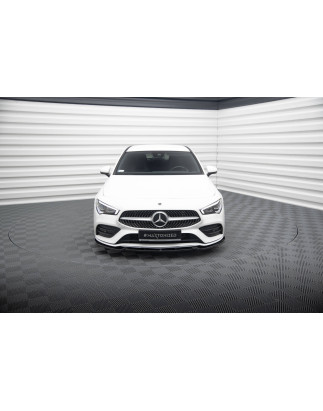 SPLITTER ANTERIORE V.2 Mercedes-Benz CLA A35 AMG / AMG-Line C118 (Cod. M-ME-CLA-118-AMGLINE-FD2G)