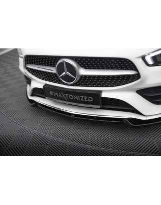 SPLITTER ANTERIORE V.2 Mercedes-Benz CLA A35 AMG / AMG-Line C118 (Cod. M-ME-CLA-118-AMGLINE-FD2G)