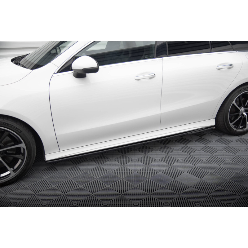 Diffusori minigonne Mercedes-Benz CLA AMG-Line C118 (Cod. M-ME-CLA-118-AMGLINE-SD1G)