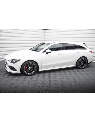 Diffusori minigonne Mercedes-Benz CLA AMG-Line C118 (Cod. M-ME-CLA-118-AMGLINE-SD1G)