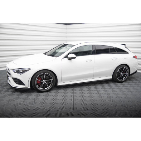 Diffusori minigonne Mercedes-Benz CLA AMG-Line C118 (Cod. M-ME-CLA-118-AMGLINE-SD1G)