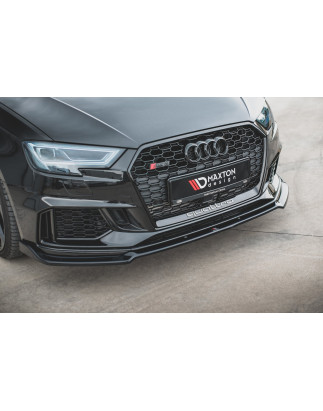 SPLITTER ANTERIORE V.3 Audi RS3 8V FL Sportback (Cod. M-AU-RS3-8VF-FD3G)