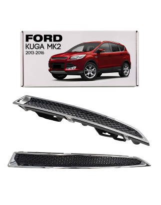 FORD KUGA MK2 II 2013-2016 PRE-RESTYLING CROMATA MODANATURA PER FARO SINISTRA DV458229AA (Cod. AP-70