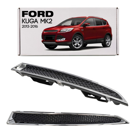 FORD KUGA MK2 II 2013-2016 PRE-RESTYLING CROMATA MODANATURA PER FARO SINISTRA DV458229AA (Cod. AP-70