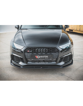SPLITTER ANTERIORE V.3 Audi RS3 8V FL Sportback (Cod. M-AU-RS3-8VF-FD3G)