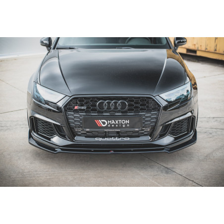 SPLITTER ANTERIORE V.3 Audi RS3 8V FL Sportback (Cod. M-AU-RS3-8VF-FD3G)