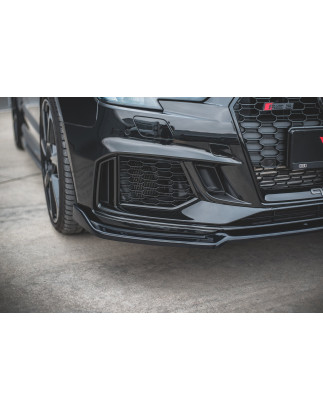 SPLITTER ANTERIORE V.3 Audi RS3 8V FL Sportback (Cod. M-AU-RS3-8VF-FD3G)