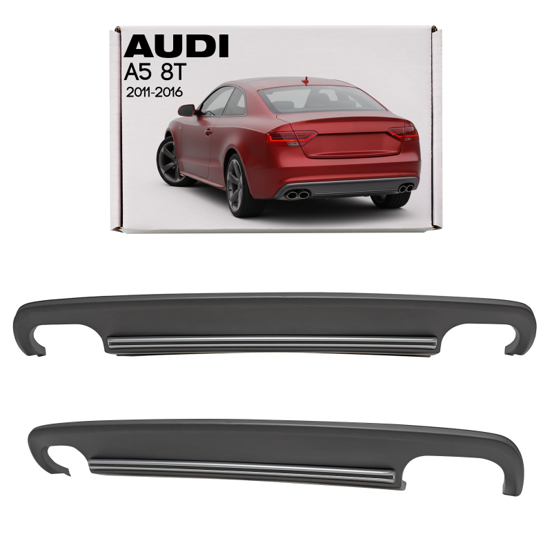 AUDI A5 8T 2011-2016 2 PORTA RESTYLING DIFFUSORE PARAURTI POSTERIORE (Cod. AP-3431-81170_A4x4)