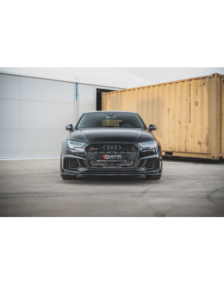 SPLITTER ANTERIORE V.3 Audi RS3 8V FL Sportback (Cod. M-AU-RS3-8VF-FD3G)