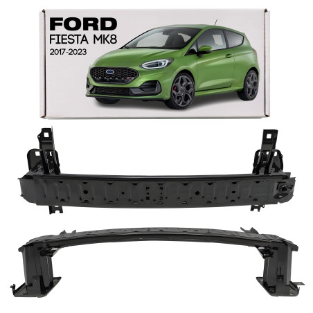 FORD FIESTA MK8 VIII 2017-2023 TRAVERSA RINFORZO ANTERIORE PARAURTI H1BB109A26AH (Cod. AP-BE37-936A8