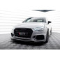 SPLITTER ANTERIORE V.4 Audi RS3 8V FL Sportback (Cod. M-AU-RS3-8VF-FD4G)