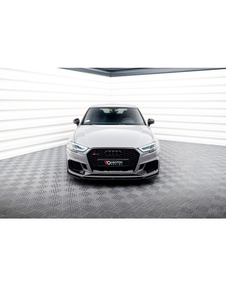 SPLITTER ANTERIORE V.4 Audi RS3 8V FL Sportback (Cod. M-AU-RS3-8VF-FD4G)