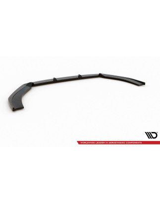 SPLITTER ANTERIORE V.4 Audi RS3 8V FL Sportback (Cod. M-AU-RS3-8VF-FD4G)