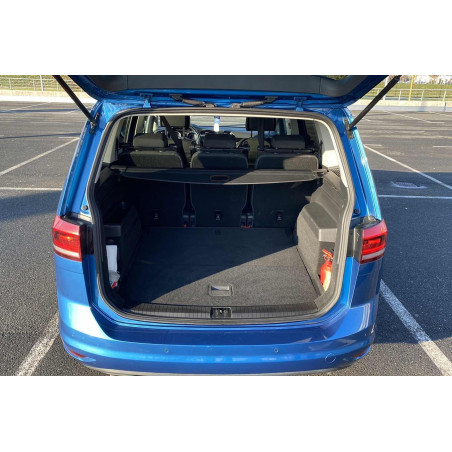 VOLKSWAGEN TOURAN II 5T 2015+ VERSIONE 5-OS/ 7-OS CAPPELLIERA COPRIBAGAGLI NERA STA867871C (Cod. AP-